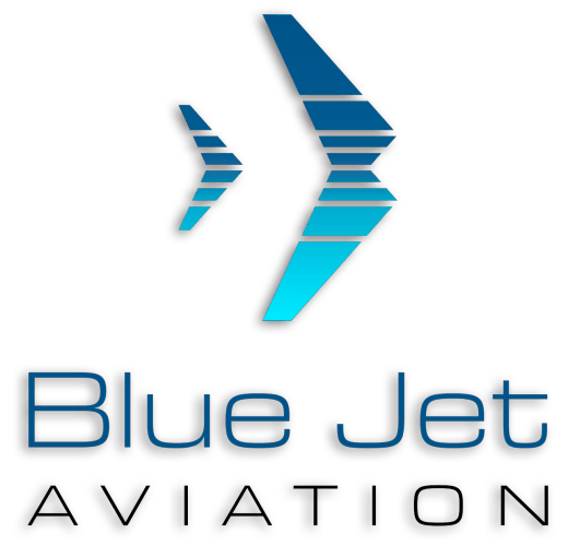 Blue Jet Full Logo